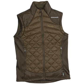 Cumberland Quiltet Vest, Dark elm, Medium